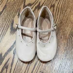 Zara Blush Flats with Studs